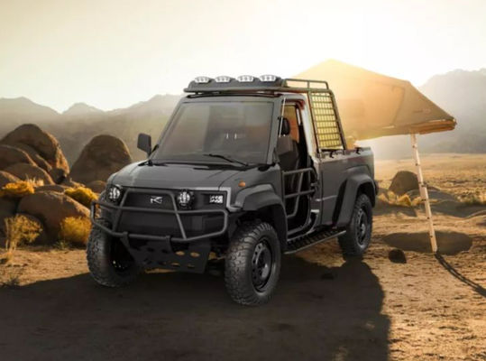 Offroad All Electric Pickup kleine 4WD vrachtwagens 76.8V 10.5KW licht