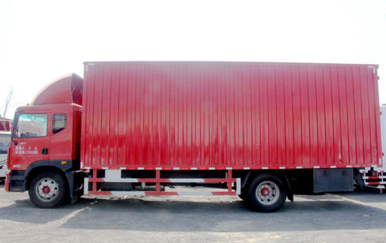 Diesel vrachtcontainer vrachtwagen 4x2 Euro V niveau aangepast