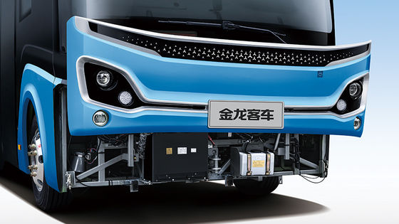 6 Meter Coach EV City Bus 90.24kwh 160KM-180KM Endurance Range Elektrisch voertuig