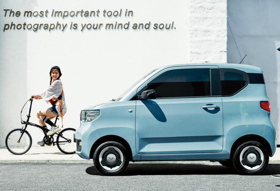 Elektrische volledig EV SUV auto's Wuling Hongguang Mini EV 120~170KM rijbereik