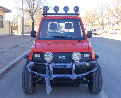 80km/h Mini EV Bus Pickup Elektrische Truck 10500W