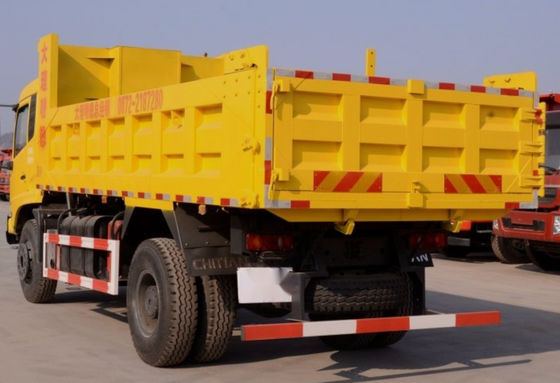 Diesel dump truck zware belasting tipper dumper 5 ton laden 4x2