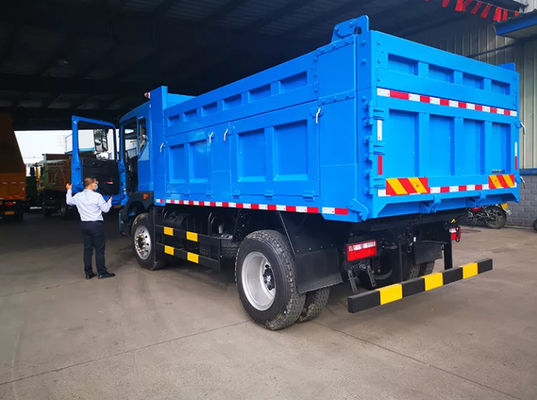 96kw 4x2 Constructie Dump Truck Zwaar werk 6 wieler Handgeschakelde transmissie